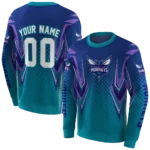 customized-charlotte-hornets-chevron-points-teal-hoodie-best-selling.webp