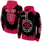 customized-toronto-raptors-swirl-impact-red-hoodie-best-selling.webp