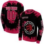 customized-toronto-raptors-swirl-impact-red-hoodie-best-selling.webp