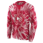 atlanta-hawks-tie-dye-pattern-red-hoodie-best-selling