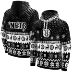 brooklyn-nets-reindeer-motif-black-hoodie-best-selling
