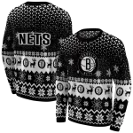 brooklyn-nets-reindeer-motif-black-hoodie-best-selling