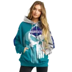 charlotte-hornets-graphic-punisher-teal-white-hoodie-best-selling