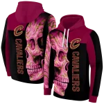 cleveland-cavaliers-skull-motif-wine-black-hoodie-best-selling