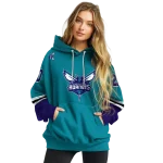 custom-charlotte-hornets-striped-sleeves-teal-hoodie-best-selling