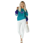 custom-charlotte-hornets-striped-sleeves-teal-hoodie-best-selling