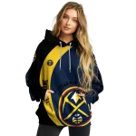 custom-denver-nuggets-minimalist-design-blue-black-hoodie-best-selling