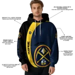 custom-denver-nuggets-minimalist-design-blue-black-hoodie-best-selling