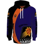 Phoenix Suns Hoodie - Minimalist Purple Black Custom Design