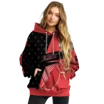 custom-portland-trail-blazers-abstract-shape-red-hoodie-best-selling