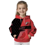 custom-portland-trail-blazers-abstract-shape-red-hoodie-best-selling