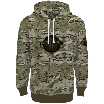 Houston Rockets Hoodie - Custom Military Style – Personalized Gear