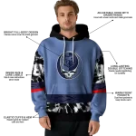 customized-memphis-grizzlies-grateful-vibes-blue-hoodie-best-selling