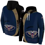 customized-new-orleans-pelicans-minimalist-design-navy-black-hoodie-best-selling