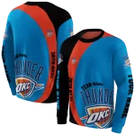 customized-oklahoma-city-thunder-minimalist-design-blue-black-hoodie-best-selling