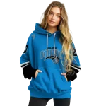 customized-orlando-magic-striped-sleeves-blue-hoodie-best-selling