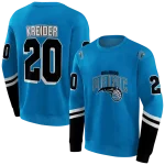 customized-orlando-magic-striped-sleeves-blue-hoodie-best-selling