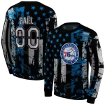 customized-philadelphia-76ers-distressed-flag-blue-black-hoodie-best-selling