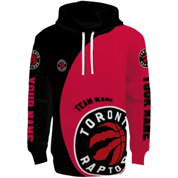 Toronto Raptors Hoodie - Custom Minimalist Red &