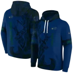 customized-utah-jazz-deer-silhouette-navy-hoodie-best-selling