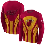 miami-heat-concentric-lines-red-black-hoodie-best-selling