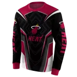 miami-heat-futuristic-pattern-red-black-hoodie-best-selling