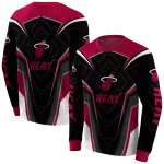 miami-heat-futuristic-pattern-red-black-hoodie-best-selling