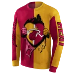 miami-heat-heartbeat-graphic-red-hoodie-best-selling