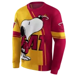 miami-heat-playful-snoopy-red-hoodie-best-selling