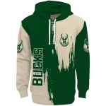 Milwaukee Bucks Hoodie - Green Splatter – NBA Fan Gear