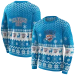 oklahoma-city-thunder-reindeer-motif-blue-hoodie-best-selling