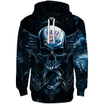 Oklahoma City Thunder Hoodie - Skull – Blue & Black NBA Sweatshirt