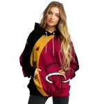 personalized-miami-heat-minimalist-design-red-black-hoodie-best-selling