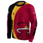 personalized-miami-heat-minimalist-design-red-black-hoodie-best-selling