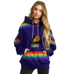 personalized-phoenix-suns-rainbow-stripes-purple-hoodie-best-selling