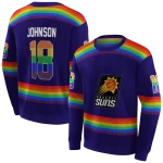 personalized-phoenix-suns-rainbow-stripes-purple-hoodie-best-selling