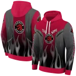 personalized-toronto-raptors-flame-design-red-hoodie-best-selling