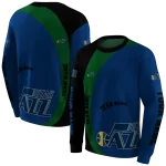 personalized-utah-jazz-minimalist-design-navy-black-hoodie-best-selling