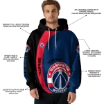 personalized-washington-wizards-minimalist-design-blue-black-hoodie-best-selling