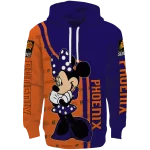 Phoenix Suns Hoodie - Minnie Mouse Purple – NBA Women's Pullover
