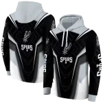 san-antonio-spurs-futuristic-pattern-silver-black-hoodie-best-selling