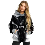 san-antonio-spurs-futuristic-pattern-silver-black-hoodie-best-selling