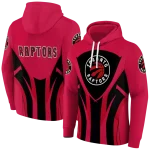 toronto-raptors-concentric-lines-red-black-hoodie-best-selling