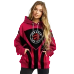 toronto-raptors-concentric-lines-red-black-hoodie-best-selling