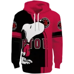 Toronto Raptors Hoodie - Snoopy Red – Stylish NBA Fanwear