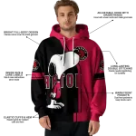 toronto-raptors-playful-snoopy-red-hoodie-best-selling