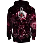 Toronto Raptors Hoodie - Red Black Skull – Stylish NBA Fan Gear