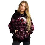 toronto-raptors-skull-artwork-red-black-hoodie-best-selling