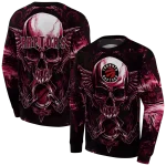 toronto-raptors-skull-artwork-red-black-hoodie-best-selling