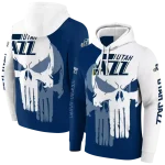 utah-jazz-graphic-punisher-navy-white-hoodie-best-selling
